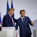 Trump Accuses Macron Of Spreading Huge Lie