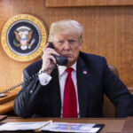 Trump Hangs Up After Single Question