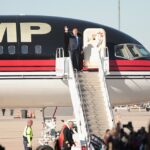 Trump Family Makes History At Airport