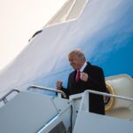 Trump Terrifies Reporters On Air Force One